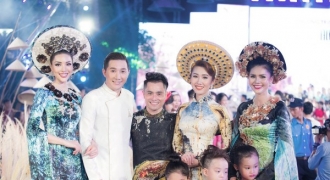 Dàn siêu mẫu Việt tỏa sáng trong đêm “Lễ hội áo dài”