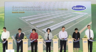Khánh thành Tổ hợp trang trại bò sữa công nghệ cao Vinamilk tại Thanh Hóa