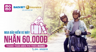 Bảo hiểm Bảo Việt triển khai bán bảo hiểm xe máy trên ứng dụng Momo