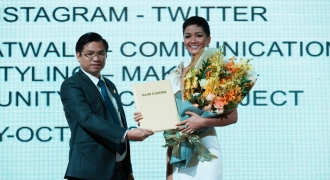 Hoa hậu H’Hen Niê làm “Đại sứ nhân ái” của Ngân hàng Nam A Bank