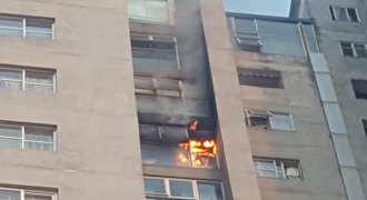 Tin mới cập nhật về vụ cháy lớn ở tầng 18 chung cư CT3 Bắc Hà: Đã khống chế được ngọn lửa
