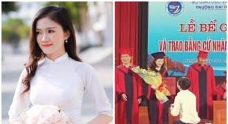 Nữ sinh hotgirl Đại học Vinh được thầy giáo quỳ cầu hôn khi tốt nghiệp là ai?