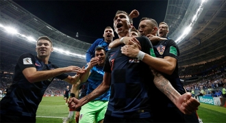 Lội ngược dòng thắng Anh, Croatia vào chung kết World Cup 2018 đầy thuyết phục