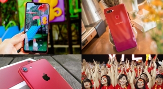 Những mẫu smartphone đỏ chói cổ vũ U23 Việt Nam và thầy Park
