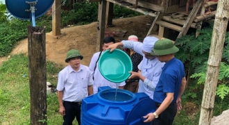 Trung tâm Y tế dự phòng tỉnh Thanh Hóa tổ chức chống dịch bệnh sau mưa lũ