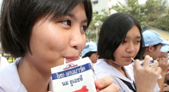 Thái Lan đưa sữa vào trường học từ năm 1992