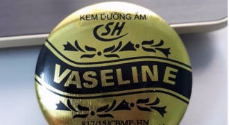 Đình chỉ, thu hồi khẩn cấp Kem dưỡng ẩm Vaseline SH do không đạt chất lượng