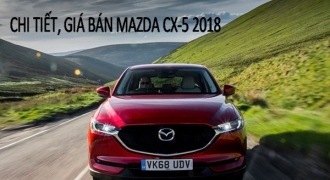 Giá lăn bánh Mazda CX-5 2018 tại Việt Nam