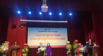 Bộ Y tế bổ nhiệm Hiệu trưởng Trường Đại học Y Hà Nội