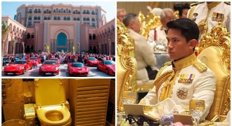 Nhà có 1788 phòng, 604 xe Rolls-Royce, Hoàng tử Brunei là khát khao của hàng triệu cô gái