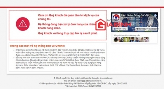 Vé Việt Nam - Philippines: 10 phút sau mở bán, website thông báo hết vé