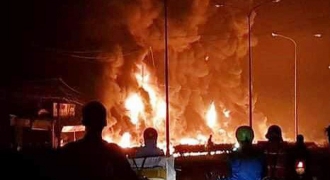 Khởi tố vụ cháy xe bồn chở xăng làm 6 người chết ở Bình Phước