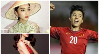 Phan Văn Đức có bạn gái Hoa hậu, đẹp nhất trong các bóng hồng của tuyển thủ AFF Cup