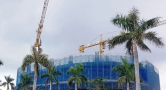 Sập giàn giáo dự án 30 tầng Citadines Marina Hạ Long làm 2 công nhân thiệt mạng