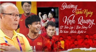 Sao Việt hát cổ vũ Tuyển Việt Nam trước trận chung kết lượt về AFF Cup 2018