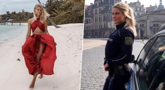 Nữ cảnh sát Đức “nghiện” khoe ảnh bikini, sở hữu gương mặt đẹp “không góc chết”
