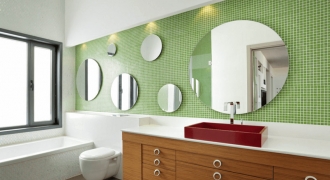 Những mẫu gương phòng tắm đẹp cho không gian thêm sinh động