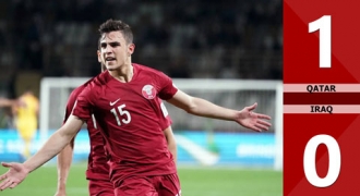 Asian Cup 2019: Iraq ngậm ngùi nhìn Qatar vào chơi tứ kết