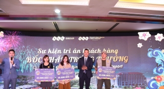 Các nhà đầu tư dự án FLC Quảng Bình Beach & Golf Resort trúng thưởng lớn dịp bốc thăm cuối năm