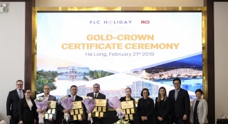 RCI trao chứng nhận Gold Crown cho 4 quần thể, khách sạn của Tập đoàn FLC