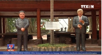 Độc đáo tượng 2 nhà lãnh đạo Mỹ - Triều tại Ba Vì