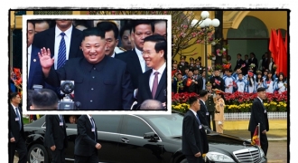 Cận cảnh Mercedes-Benz S 600 bọc thép giá triệu đô hộ tống Chủ tịch Kim Jong-un