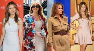 Gu thời trang hàng hiệu của đệ nhất phu nhân Melania Trump