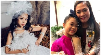 Nghệ nhân áo dài Lan Hương khoe con gái nuôi là siêu mẫu nhí