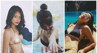Nắng nóng đỉnh điểm, hotgirl Việt thi nhau khoe body nóng bỏng với bikini “siêu nhỏ”