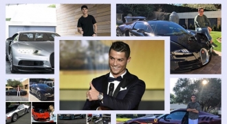 Bộ sưu tập siêu xe ngàn tỷ đồng của Ronaldo khiến người hâm mộ cả thế giới choáng ngợp