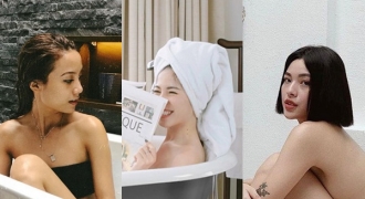 Dàn hotgirl “vượt mặt” các siêu mỹ nhân Việt với trào lưu check-in trong bồn tắm