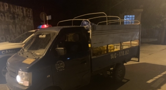 Quảng Ninh: Cả đêm đón đường bắt đối tượng trộm xe ô tô tải