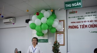 Hà Nội: Khai trương phòng tiêm chủng An Khánh