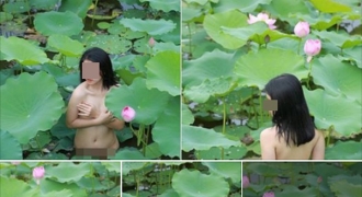 Trước khi bị cắt vai diễn, cô gái chụp ảnh nude bên hồ sen đã thủ vai gì?