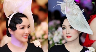 Hoa hậu Giáng My khoe vẻ đẹp “không tuổi”, nổi bật với phong cách thập niên 50