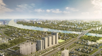 Thành phố mới với những công trình “Vươn tầm thế kỷ” bên Sông Hồng