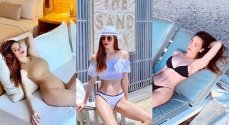 Chỉ một chuyến đi, Hồ Ngọc Hà khiến fan “phát hờn” vì quá nhiều ảnh bikini nóng bỏng