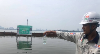 Công bố kết quả sơ bộ chất lượng nước Hồ Tây sau xử lý thí điểm bằng công nghệ Nhật Bản