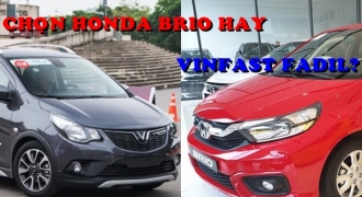 Tầm giá 400 triệu đồng, nên mua Honda Brio hay VinFast Fadil?