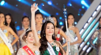 Phần ứng xử thông minh giúp Thùy Linh giành ngôi vị cao nhất Miss World Việt Nam