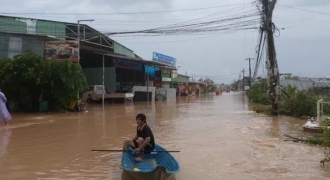 Kiên Giang thiệt hại gần 9 tỷ đồng, Phú Quốc chìm trong biển nước