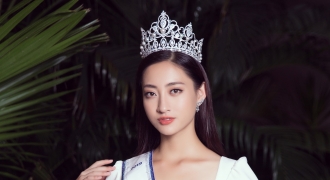 Nhan sắc tân hoa hậu Lương Thùy Linh được trang chủ Miss World khen ngợi
