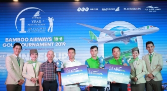 Bamboo Airways 18/8 Golf Tournament vinh danh các golfer xuất sắc trong ngày thi đấu đầu tiên