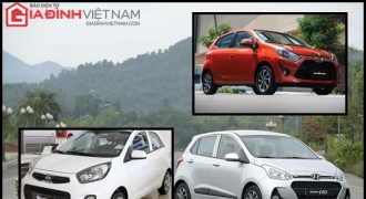 Xe nhỏ giá rẻ: Chọn Hyundai i10, KIA Morning hay Toyota Wigo?