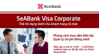SeABank ra mắt thẻ tín dụng SeABank Visa Corporate dành cho doanh nghiệp