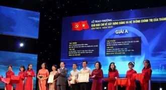 66 tác phẩm đoạt giải báo chí về xây dựng Đảng và phát triển văn hóa Thủ đô Hà Nội