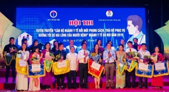 Hà Nội: Tổ chức Hội thi tuyên truyền Cán bộ ngành y tế đổi mới phong cách, thái độ phục vụ