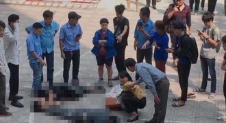 Nam sinh viên Đại học Kiến trúc - Hà Nội rơi từ tầng cao xuống đất