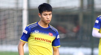 Danh sách 23 cầu thủ đội tuyển Việt Nam chuẩn bị cho trận gặp UAE
