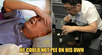 Dùng miệng hút 800ml nước tiểu cứu sống bệnh nhân 70 tuổi trên máy bay